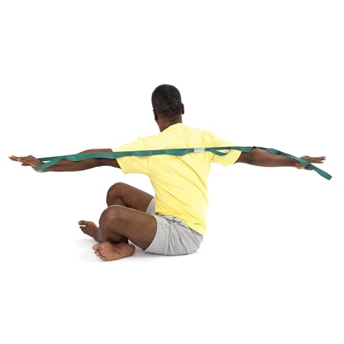 OPTP The Original Stretch Out Strap With Exercise Pilates Essentials Book