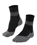 FALKE Women's RU Compression Running Socks, 1 Pair - color: Black (Black-mix 3010), size: 5-6