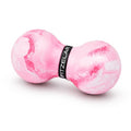 FITZELAR Double Lacrosse Massage Ball for Myofascial Release, Quality Certification, Massage Deep Tissue for Waist Back Feet, Trigger Point Therapy, Muscle Knots, Peanut Massage Ball for Muscle Pain - color: Pink