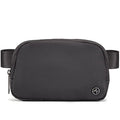 Pander Crossbody Belt Bag for Women and Men, Travel and Everyday Use - color: Dim Grey
