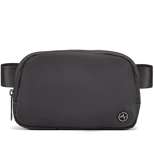 Pander Crossbody Belt Bag for Women and Men, Travel and Everyday Use - color: Dim Grey