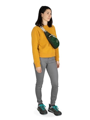 Osprey Daylite Waist Pack - Fanny Pack with Crossbody Shoulder Carry Option - Lightweight Hip Bag - color: Umber/Tequila Sunrise