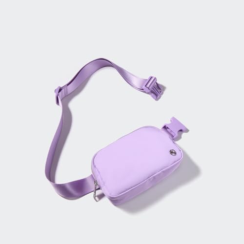 Pander Crossbody Belt Bag for Women and Men, Travel and Everyday Use - color: Lilac Purple