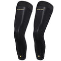 Thx4COPPER Full Leg Compression Sleeves, Anti Slip Long Leg Knee Stabilizer Brace, Knee Thigh Calf Support for Running Basketball Cycling Football, Leg Protection Knee Pain Relief Arthritis Recovery,Men & Women(Pair) - size: X-Small