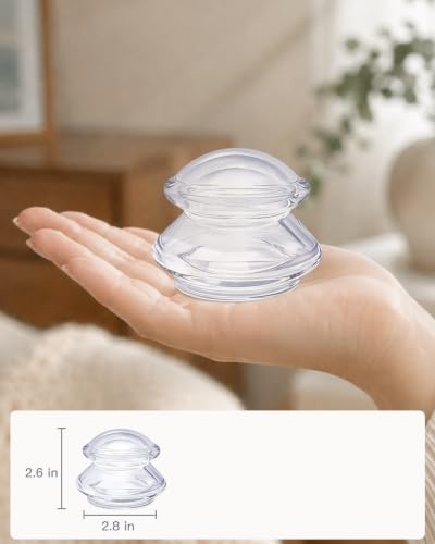 ICUPPING Clear XL Silicone Cupping Cup, Large Body Massage Cup (1 Cup) - size: Extra Large (1 piece)