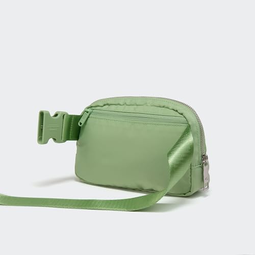 Pander Crossbody Belt Bag for Women and Men, Travel and Everyday Use - color: Green Asparagus