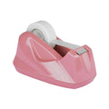 Acrimet Desktop Tape Dispenser, Premium, Non-Skid Base, Plastic, Pink - color: (Rose Color)