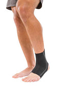 Mueller Sports Medicine Neoprene Ankle Support Sleeve, Ankle Pain Relief Support for Men and Women, Ideal for Sprains, Strains, Arthritis, Black - size: Small (Pack of 1)