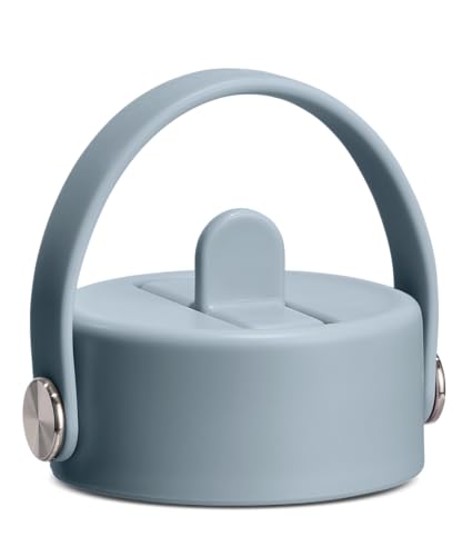 Hydro Flask Lid – Straw Lid Replacement for Wide Mouth Water Bottles Shale Gray - color: SHALE GRAY, style: Flex Straw Cap