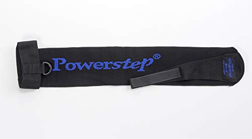 PowerStep UltraStretch Plantar Fasciitis Night Splint, Adjustable Plantar Fasciitis Brace, Plantar Fasciitis Relief, Achilles Tendonitis Support, Gentle Stretch Compression Sock for Heel & Foot Pain, Regular (Black)