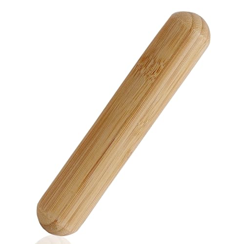 5Pcs Bamboo Massage Sticks Set, Guasha Massage Sticks,Bamboo Massage Roller Sticks for Relax Muscles & Body Shaping