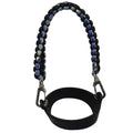 Water Bottle Handle Strap - color: Camo Blue/Black