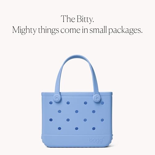 BOGG BAG Bitty Small Tote – 11” x 8.5” x 4.5” – Essential Bags for Beach, Pool, Boat, Sports, Tailgating, Cruise, Travel - color: Carolina on My Mind