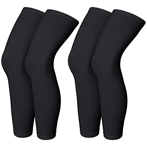 Skylety Compression Leg Sleeves Men Women - color: Black, size: X-Small