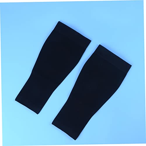 Compression Stockings Mmhg Open Toe Calf Compression Sleeve for Varicose Veins Swelling Relief Edema Support Breathable Comfortable Fit Black