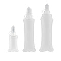 3 Pack, TPU Soft Flask, Collapsible Water Bottle for Running Vest Hydration Pack(White) - color: White