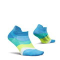 Feetures Elite Ultra Light No Show Tab Ankle Socks - Sport Sock with Targeted Compression - color: Arctic Blue (1 Pair), size: X-Large