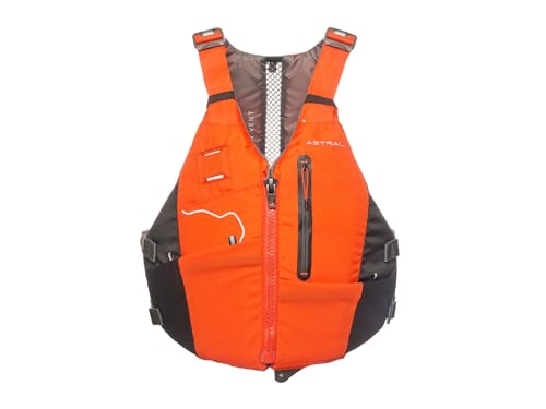 Astral Lonnie Life Jacket - Adult Life Vest - color: Fire Orange, size: Large-X-Large