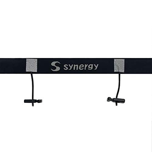 Synergy Running/Triathlon Race Day Number Belt - color: Youth Black 25 1-Pack