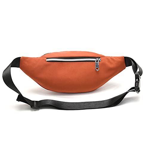 Waist Pack Bag for Men&Women - Fanny Pack for Workout Traveling Running. - color: (With headphone hole)Yellow