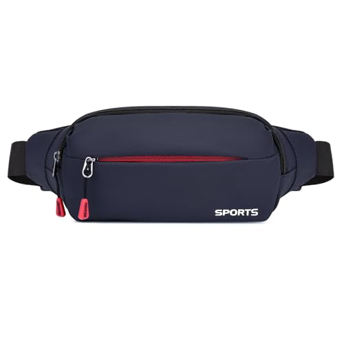 Fanny Pack Men Women Water-resistant Sports Waist Pack Small Bumbag Unisex - color: Blue