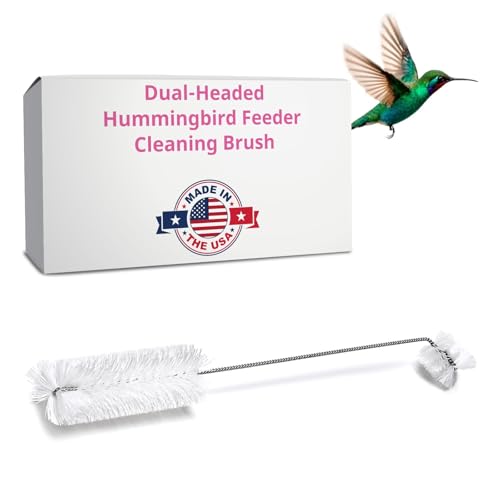 FryOilSaver Co. B129C Hummingbird Feeder Cleaning Brush, 14in