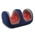 Foot Massager with Heat, Electric Foot and Calf Roller Massager, Blue