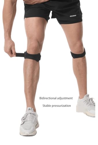 INOGIH 2 pcs Knee-Brace for Men Women Patella-Tendon-Knee-Support-Strap for Basketball, Running, Hiking, Volleyball, Tennis, Squats