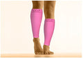Leg Sleeves 15-20MMHG Compression Enhanced Performance and Protection, Acid Pink, Extra Large - color: Acid Pink, size: X-Large