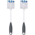 2 Pack Bottle Scrubbing Brushes - color: Gray