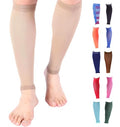 Doc Miller Compression Calf Sleeve for Men & Women, 20-30mmHg - color: Tan Skin, size: Small REGULAR