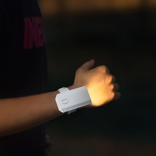 LED Wrist Flashlight, 3 Color temperatures, 360 Degree Adjustable