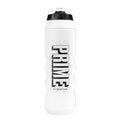 PRIME 32 oz White Graffiti Squeeze Sports Water Bottle, BPA Free, Dishwasher Safe, Easy-Grip Ergonomic Leakproof Design, Fast Hydration for Gym, Cycling, Running - color: White