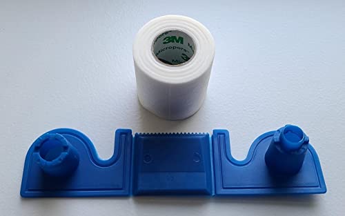 MICROPORE Paper Tape 2" x10Yd White with Multi-Use Dispenser Eyelash Extension