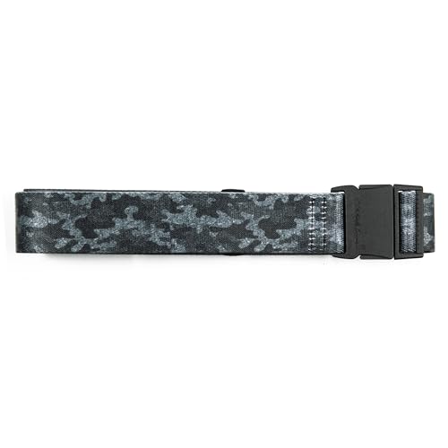 Eddie Bauer Trail Belt Active Stretch Webbing with Quick Release Buckle - color: Black Camo
