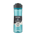 Contigo Ashland 2.0 Leak-Proof Water Bottle with Lid Lock and Angled Straw, Dishwasher Safe, Interchangeable Lid, 24oz, Juniper - color: Juniper, size: 24 oz (Pack of 1), style: Single