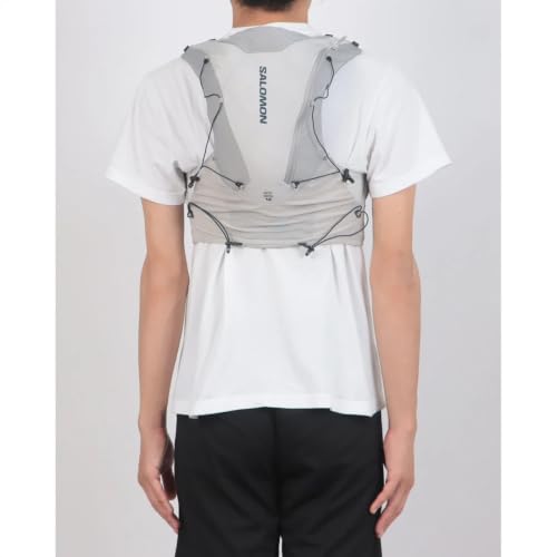 Salomon Unisex Advance Skin 12 | 12 Liter Hydration Trail Running Vest - color: Alloy/Gray Violet, size: Small