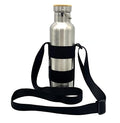 Wanty Water Bottle Carrier Sling Water Bottle Holder with Adjustable Shoulder Strap for Walking Short Hiking, Elastic Fastening Strap Fit for 12-40Oz (Exclude Water Bottle) (2 Elasticated Band)