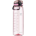 Fanhaw 32 oz Clear Plastic Water Bottle, Chug Lid, Cherry Blossom - color: Cherry Blossom