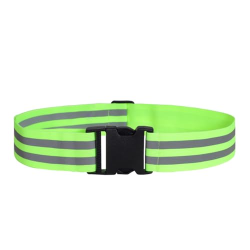 Reflective Belt for Running Belt Reflective Running Gear, Green