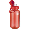 Fanhaw 32oz Clear Plastic Water Bottle with Fast-Flow Lid, Red - color: Red