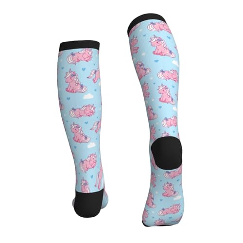Graduated Compression Socks Knee High For Women Men Athletic - color: 18