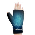 Comfpack Hand Ice Pack Glove, Soft Gel Thumb Wrist Ice Pack for Arthritis - style: Black