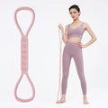 2026 Upgraded Figure 8 Resistance Band for Physical Therapy, Shoulder Back Arm Exercise Bands, 3 Resistance Levels for 15 25 35lb for Kids Adult Elderly - color: 15LB Pink
