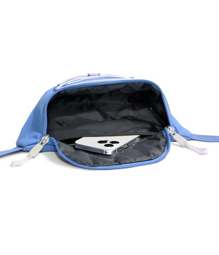 THE NORTH FACE Jester Lumbar Pack | Fanny Pack With Water Repellent Finish, 2.2 Liters, Crossbody Adjustable Strap - color: Indigo Wonder/Ice Lilac/TNF White