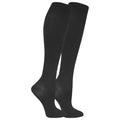 Dr. Scholl's Women's Graduated Compression Knee High Socks - color: Solid Black Otc (2 Pairs), size: 8-12