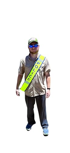 High Visibility Sash, Reflective Safety Best, Neon Yellow - style: Safety Vest