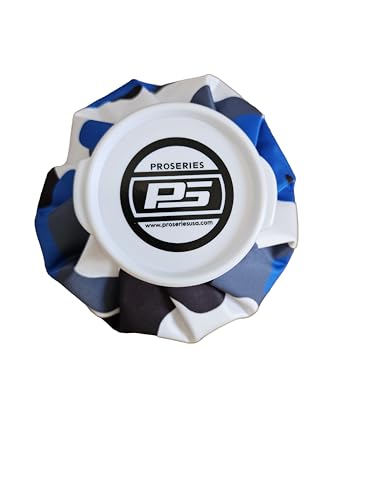 ProSeries - 6" Small Reusable Ice Bag (Blue Camo) - Hot and Cold Therapy for Injuries - Refillable Bag for Real Ice - Use on Head, Knee, Ankle, More - color: Blue Camo 6"