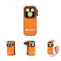 OLIGHT Oclip Pro Rechargeable EDC Clip-on Flashlight, Orange - color: Orange