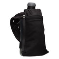 Nathan SpeedDraw 2 Handheld Running Water Bottle Flask – Ergonomic Grip, Blast Valve Cap, Phone & Key Storage Pockets, Reflective Design - 12oz, Black - color: 12oz - Black
